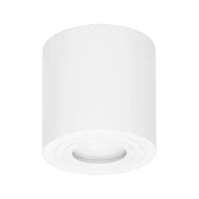 Muurlamp 1x GU10 IP54 - Downlight Wit