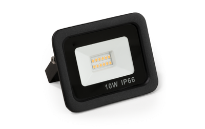 LED - IP66 10W 3000K - 850 lm  Zwart