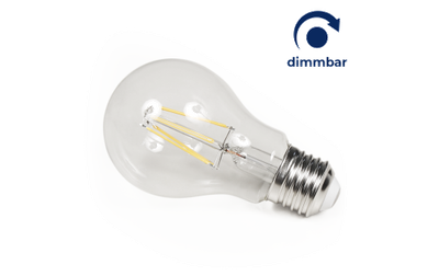 LED gloeilamp- E27 - 6W - 600lm  Dimbaar