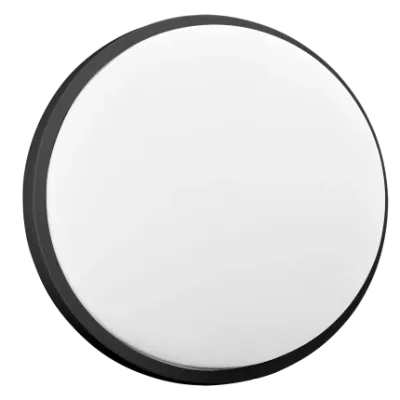 Buitenlamp IP54 4000K - 800lm Zwart