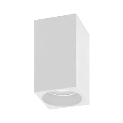 Opbouwspot - Downlight -GU10-Wit- Aluminium