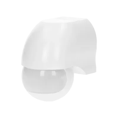 Bewegingsmelder - 180 ° Detectie - IP44 - Wit