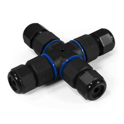 Waterdicht - IP68 - 230Vac, 16A - Stekker 3-polig - Max. 1,5mm²