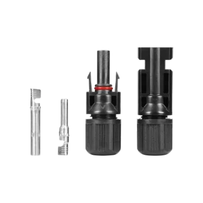 MC4 solar connector set (male+female) - IP67 - 1,5-6mm² -