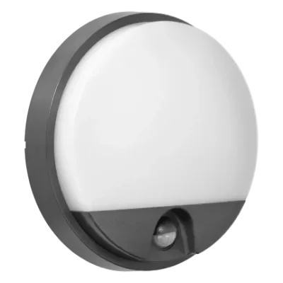 Buitenlamp IP54 Bewegingsmelder 4000K - 1100lm 15W Antraciet