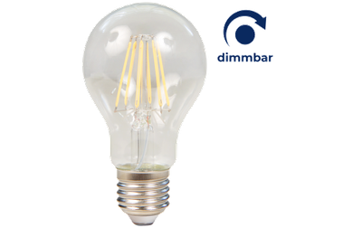 LED gloeilamp E27 -7.5W- 820lm  Dimbaar