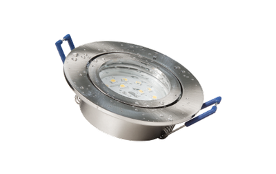 LED IP44  Ø83MM 4000K-400lm Zilver