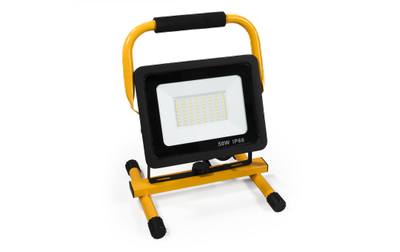 McShine LEB-50 V2 LED bouwlamp met voet - IP65 - 4000lm - 4000K - 50W - 230Vac