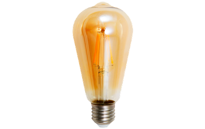 LED gloeilamp - "Retro" - E27 - 4 Watt - 400 lm - 2200K -60 Watt