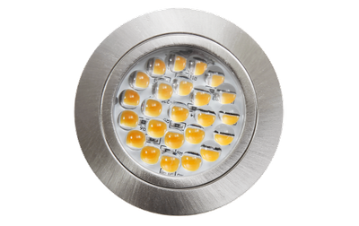 Inbouwspots LED IP20  Ø65MM - 3000K - 190 lm - Zilver