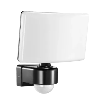 Buitenlamp IP65 Bewegingsmelder 30W 4000K -2200 lm  Zwart