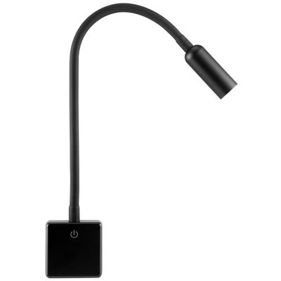 Plug-in Dimlamp 40cm Flex arm 4W PointLight - Zwart