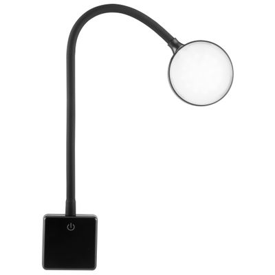 Plug-in Dimlamp 40cm Flex arm 3,3W OpenLight - Zwart