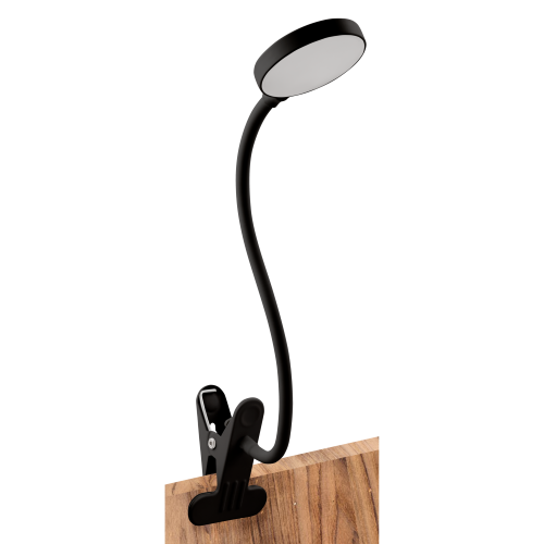 Dimlamp + Klem 40cm Flex arm 3,3W OpenLight - Zwart