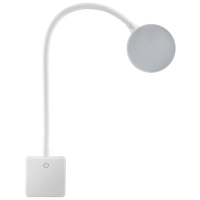 Plug-in Dimlamp 40cm Flex arm 3,3W OpenLight - Wit