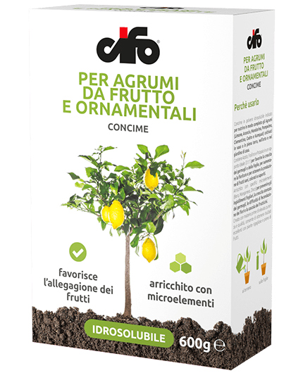 Concime Idrosolubile Per Agrumi Da Frutto e Ornamentali - Cifo - Conf. 600 gr