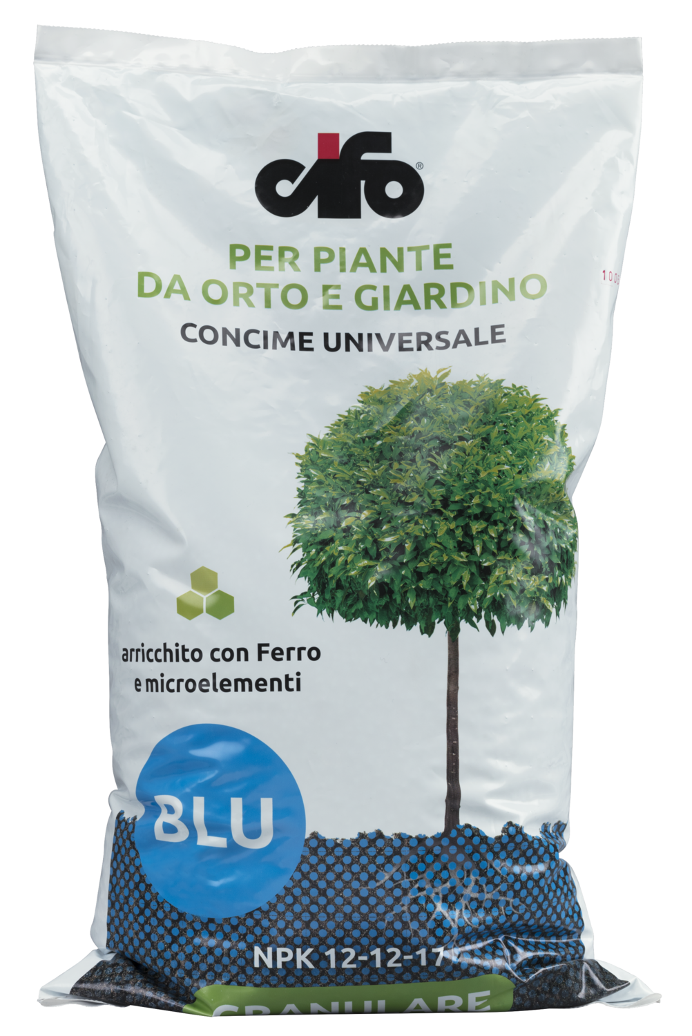 Concime Universale Blu - 12-12-17 - Cifo - Per piante da orto e giardino - Conf. 5 Kg