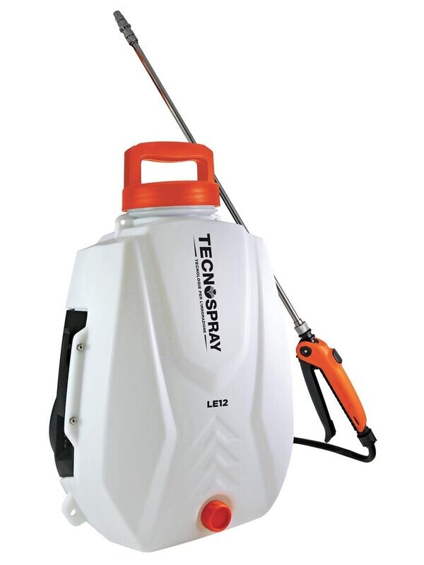 Pompa Irroratrice Elettrica a Spalla - LE12 - Tecnospray - Batteria al Litio