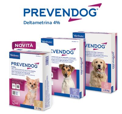 Collare Antiparassitario Per Cani - Prevendog - Virbac - Conf. 2 pz