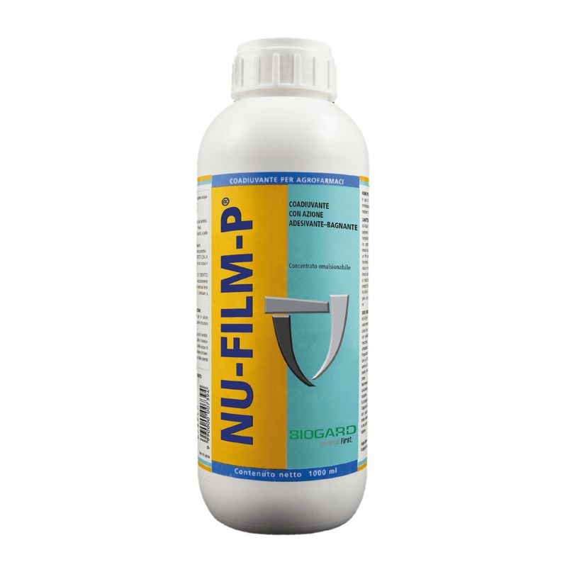 Nu-Film-P - Coadiuvante per agrofarmaci a base di pinolene - Biogard - Conf. 1 Lt