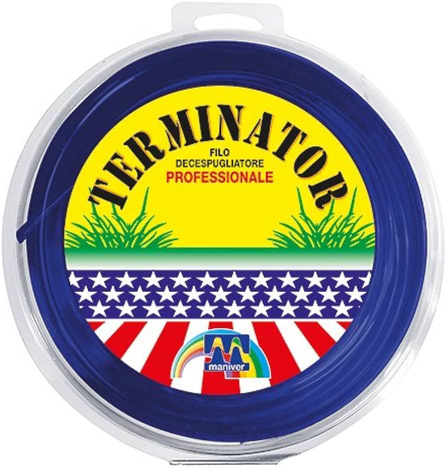 Filo Decespugliatore Professionale TERMINATOR - Tondo 3,0 mm x 60 mt