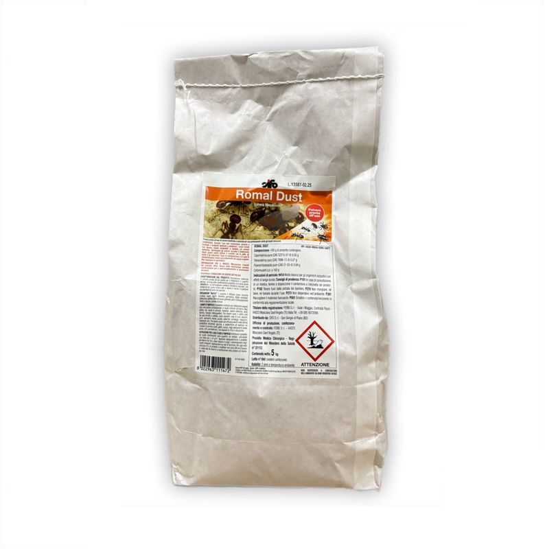Insetticida contro insetti striscianti Nephorin - Romal Dust- CIFO - 5 KG