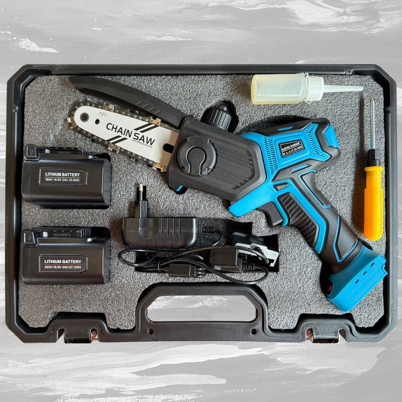 Potatore a catena a batteria al litio PB-512 - Tecnospray