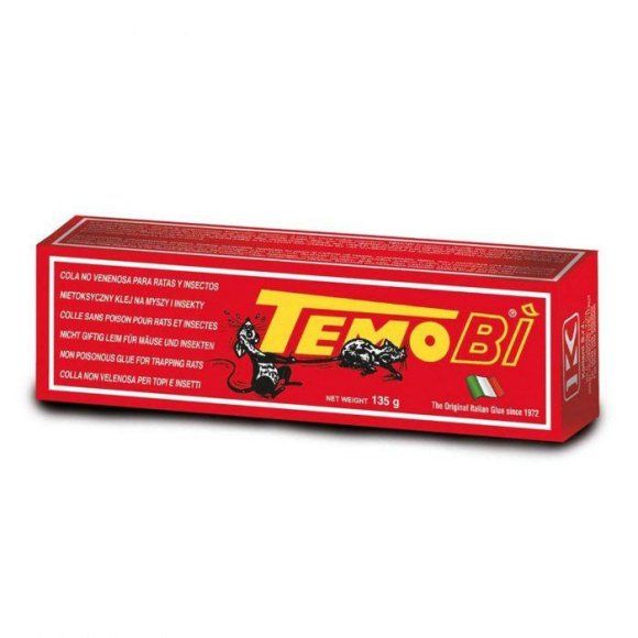 Colla per topi e ratti non velenosa gr.135 TEMOBI KOLLANT
