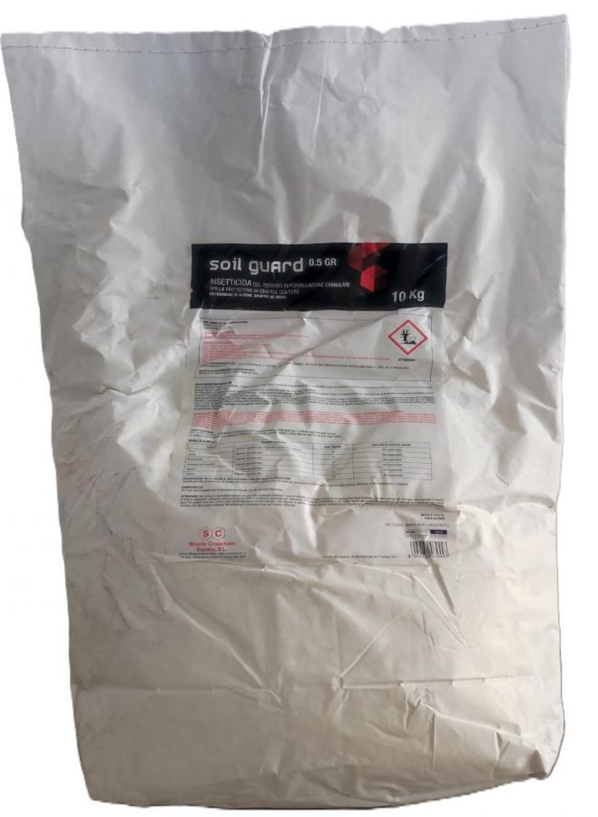Soilguard 0,5 GR - insetticida granuli - Conf. 10 Kg