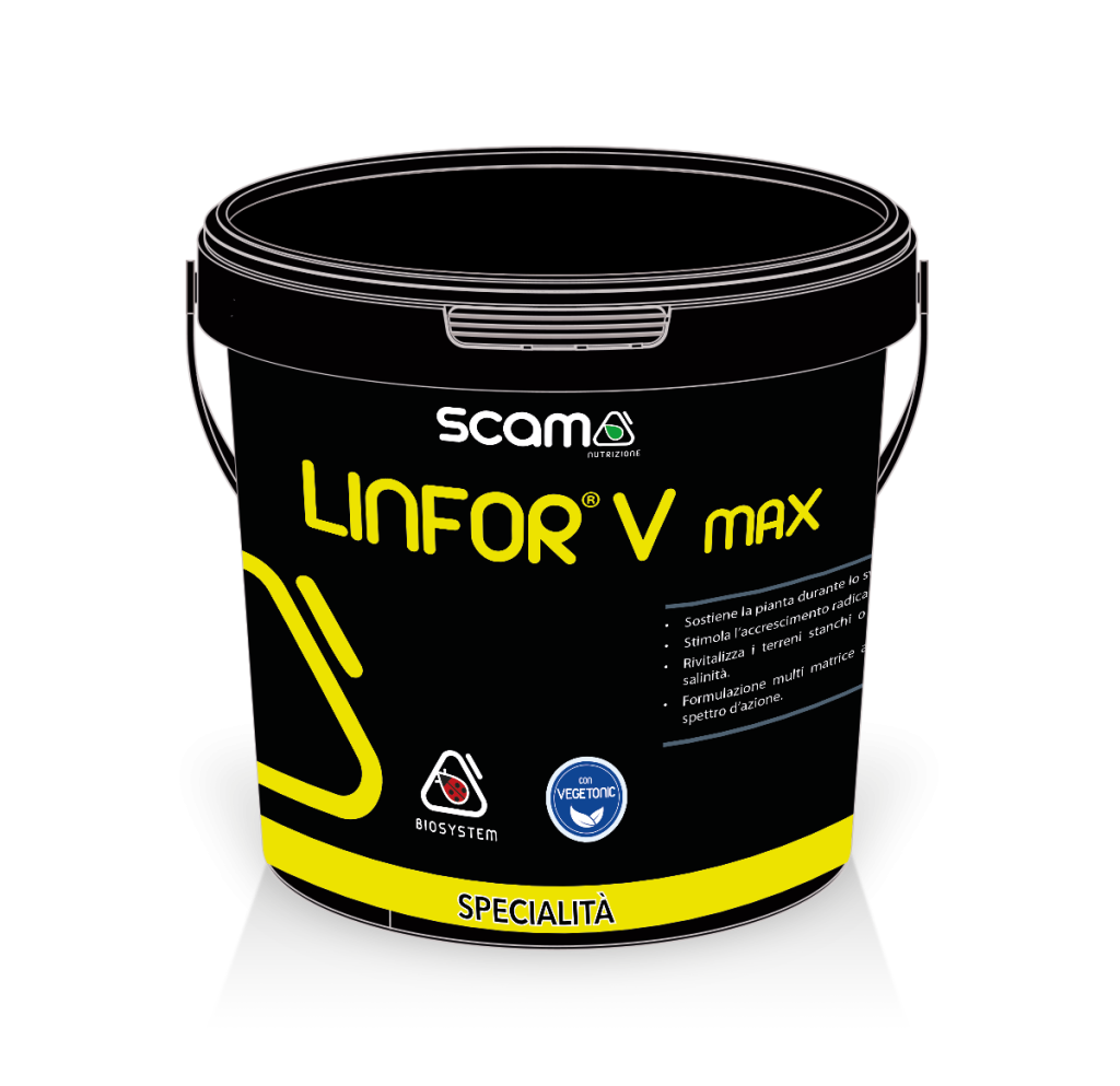 LINFOR V MAX - CONCIME ORGANICO AZOTATO FLUIDO - SCAM - CONF. 20 KG