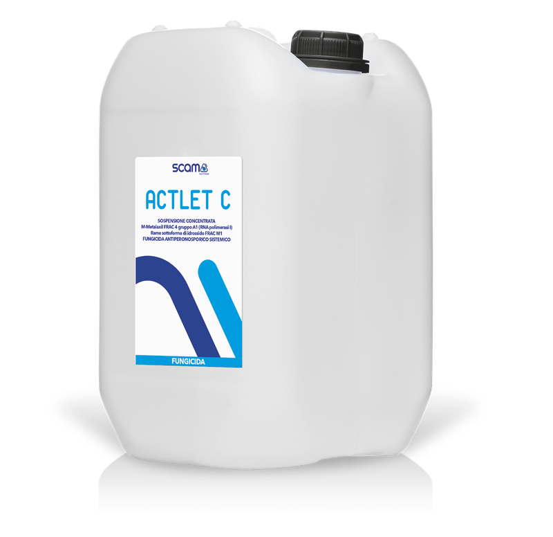 ACTLET C - FUNGICIDA ANTIPERONOSPORICO - SCAM - CONF. 10 LT