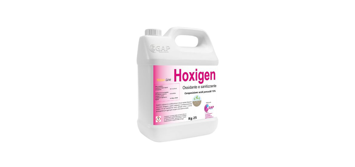 HOXIGEN - Prodotto ossigenante e sanitizzante per tutti gli impianti idroponici - GAP - 25 KG