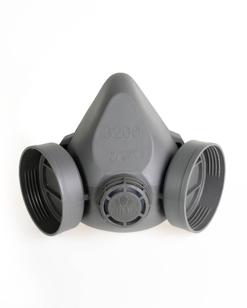 SEMIMASCHERA FACCIALE MILLA - EUROMASK 3200 - FILTRI NON COMPRESI - MADE IN ITALY