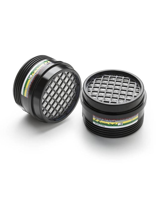 PZ2 - FILTRI Eurfilter art.7592 A1B1E1K1 PER MASCHERA Protezione Da Vapori Organici