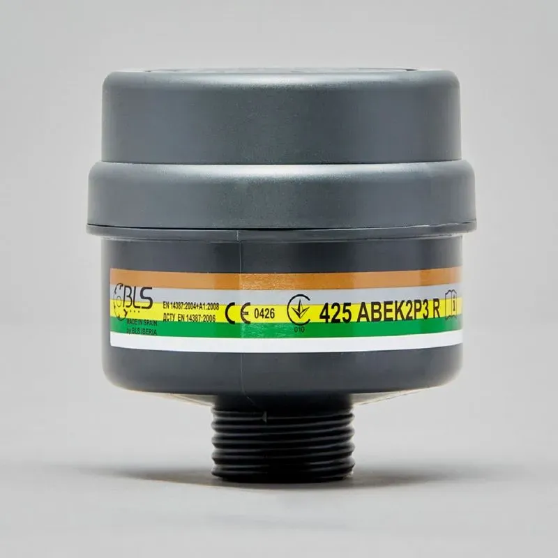 Filtro a Cartuccia di Ricambio 425 ABEK2P3 R per Maschere BLS 5000