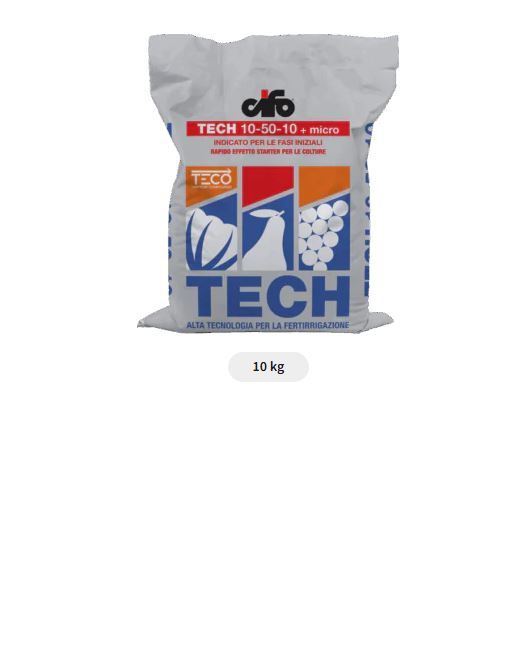 IDROFLORAL TECH 10-50-10 Rapido effetto starter per le colture - CIFO - 10 KG
