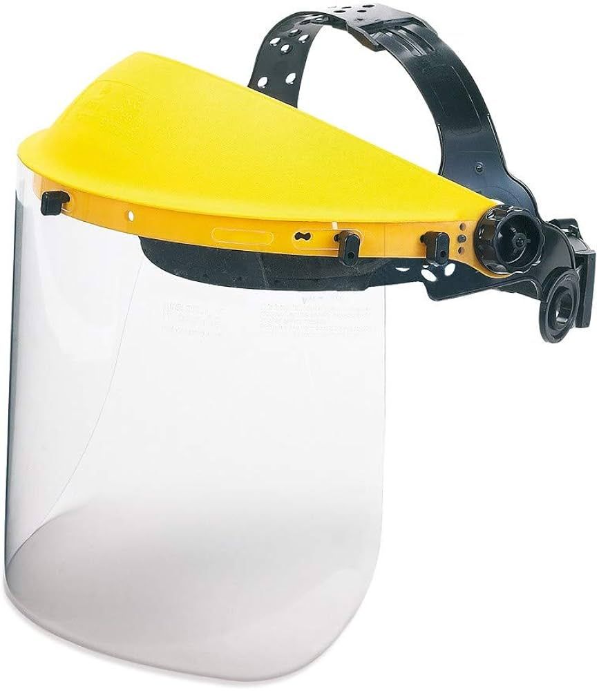 Visiera Decespugliatore Maschera Protettiva in Policarbonato