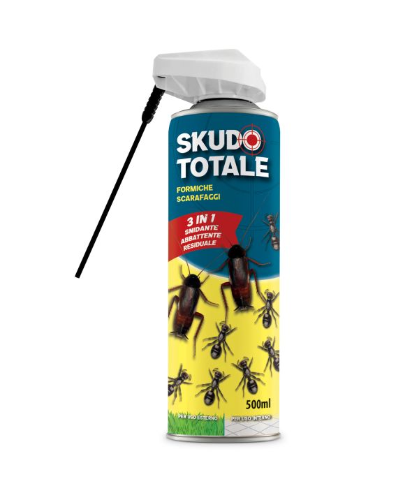 SKUDO TOTALE FORMICHE SCARAFAGGI - ADAMA - 500 ML - AEROSOL
