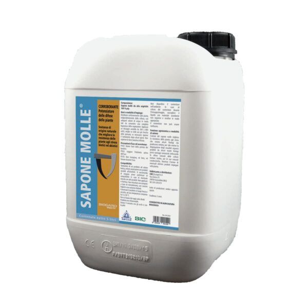 Sapone Molle Corroborante – Potenziatore delle difese naturali - Biogard - Conf. 5 Lt