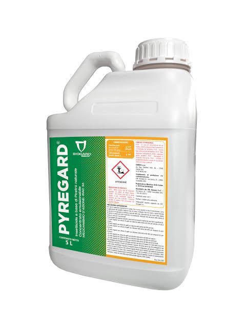 Pyregard -Insetticida a base di piretrine naturali - Biogard - Conf. 5 Lt