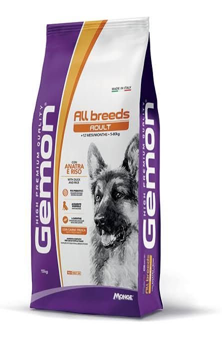 MONGE - GEMON - ADULT - CROCCHETTE - VARI GUSTI - KG.15