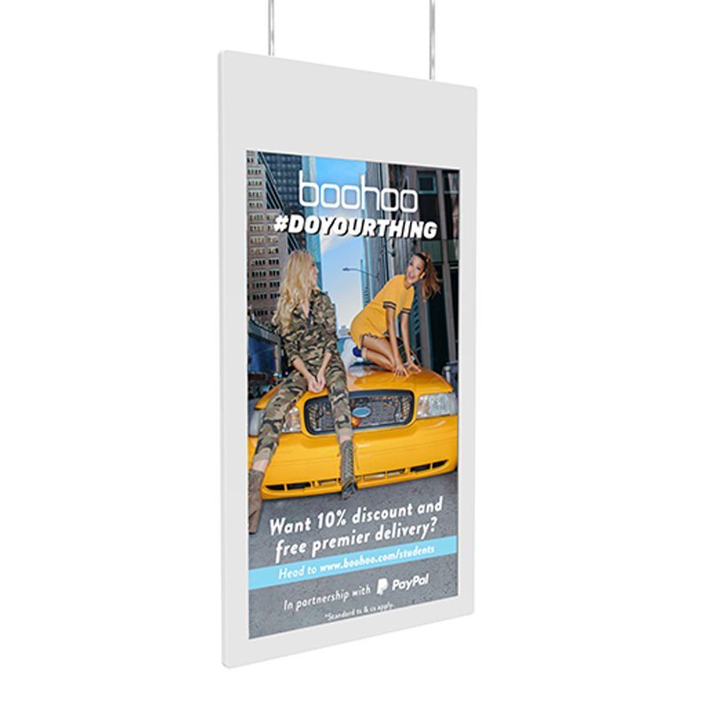 Hanging Double Sided Window Display