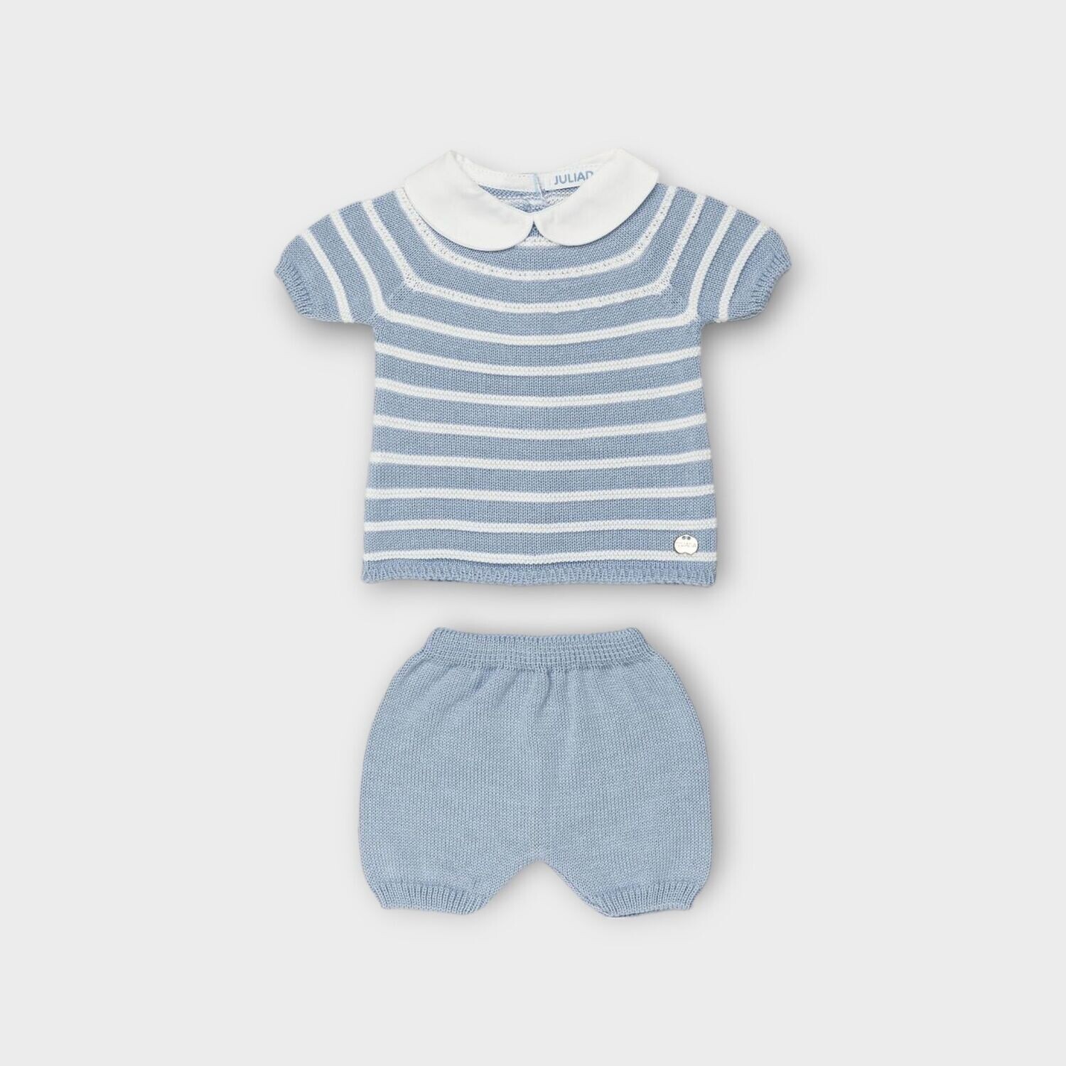 CONJUNTO PANTALÓN PUNTO RAYADO