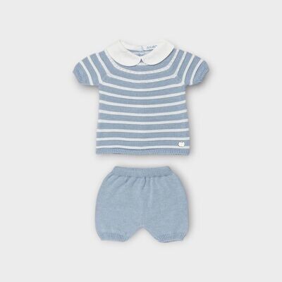 CONJUNTO PANTALÓN PUNTO RAYADO