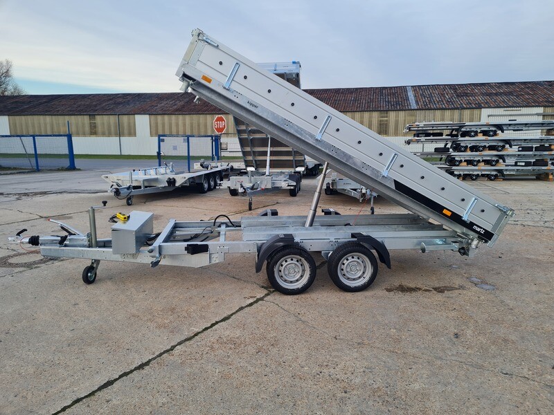 Martz Autoanhänger Dreiseitenkipper Kipper 3,65m x 1,71m 3500kg Alubordwände⭐NEU⭐