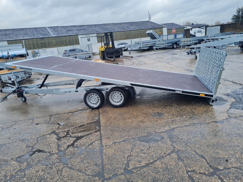 Autoanhänger Hochlader Plattform kippbar 6,00m x 2,11m 3,5t 2-Achser ⭐NEU⭐