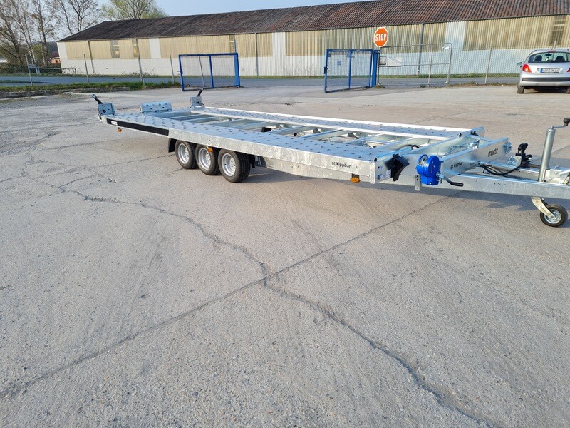 Martz Autoanhänger Autotrailer Autotransporter kippbar 5,00m x 2,06m 3,5t Stahlstandschienen rechts/links⭐NEU⭐