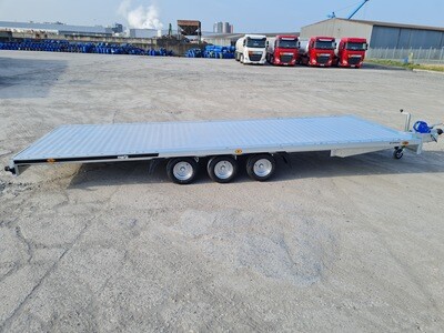Martz Autoanhänger Autotrailer Plattform Hochlader 6,0m x 2,11m 3,5t mit Aluboden⭐NEU⭐