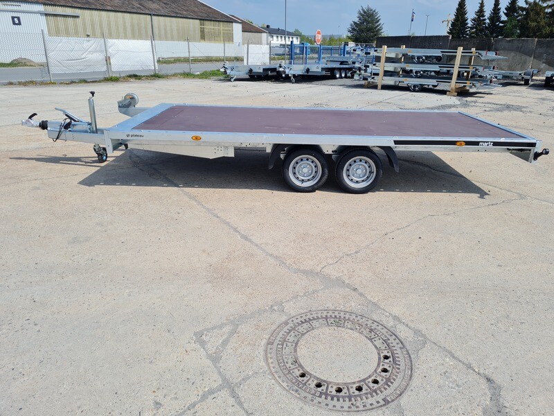 Autoanhänger Plattformanhänger Hochlader 6,0m x 2,11m 3500kg mit Siebdruckplatte 2-Achser⭐NEU⭐