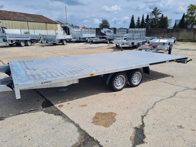 Autoanhänger Autotrailer Plattformtrailer Hochlader 5,07m x 2,11m 3,0t mit Aluboden⭐NEU⭐